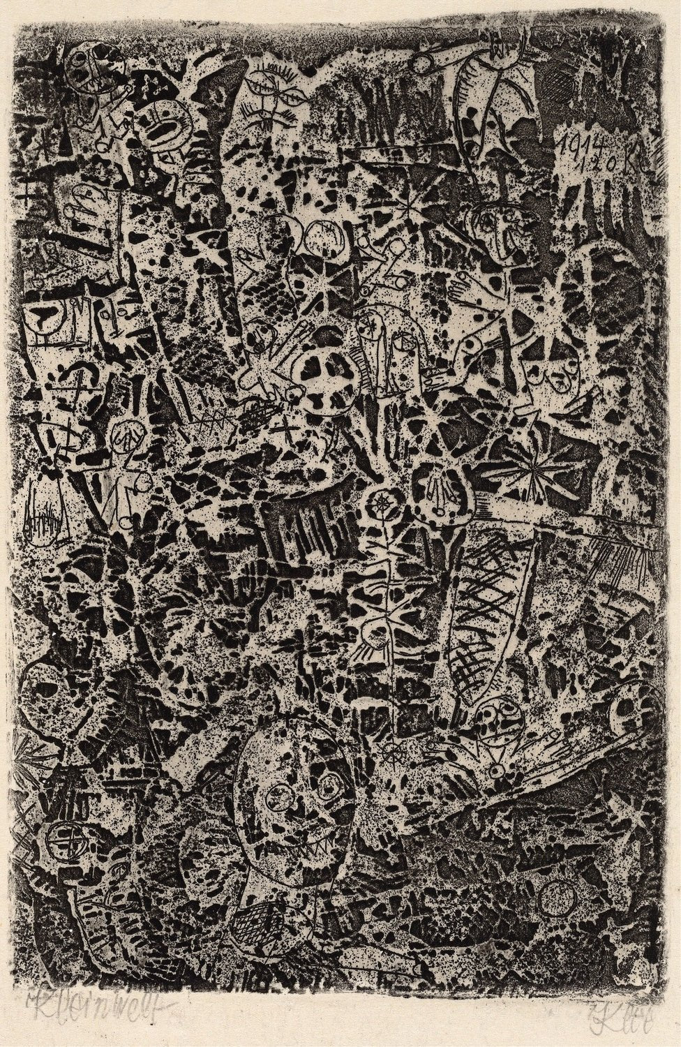 Paul Klee — Small World | Bauhaus Abstract Art Print - 9ArtPrints