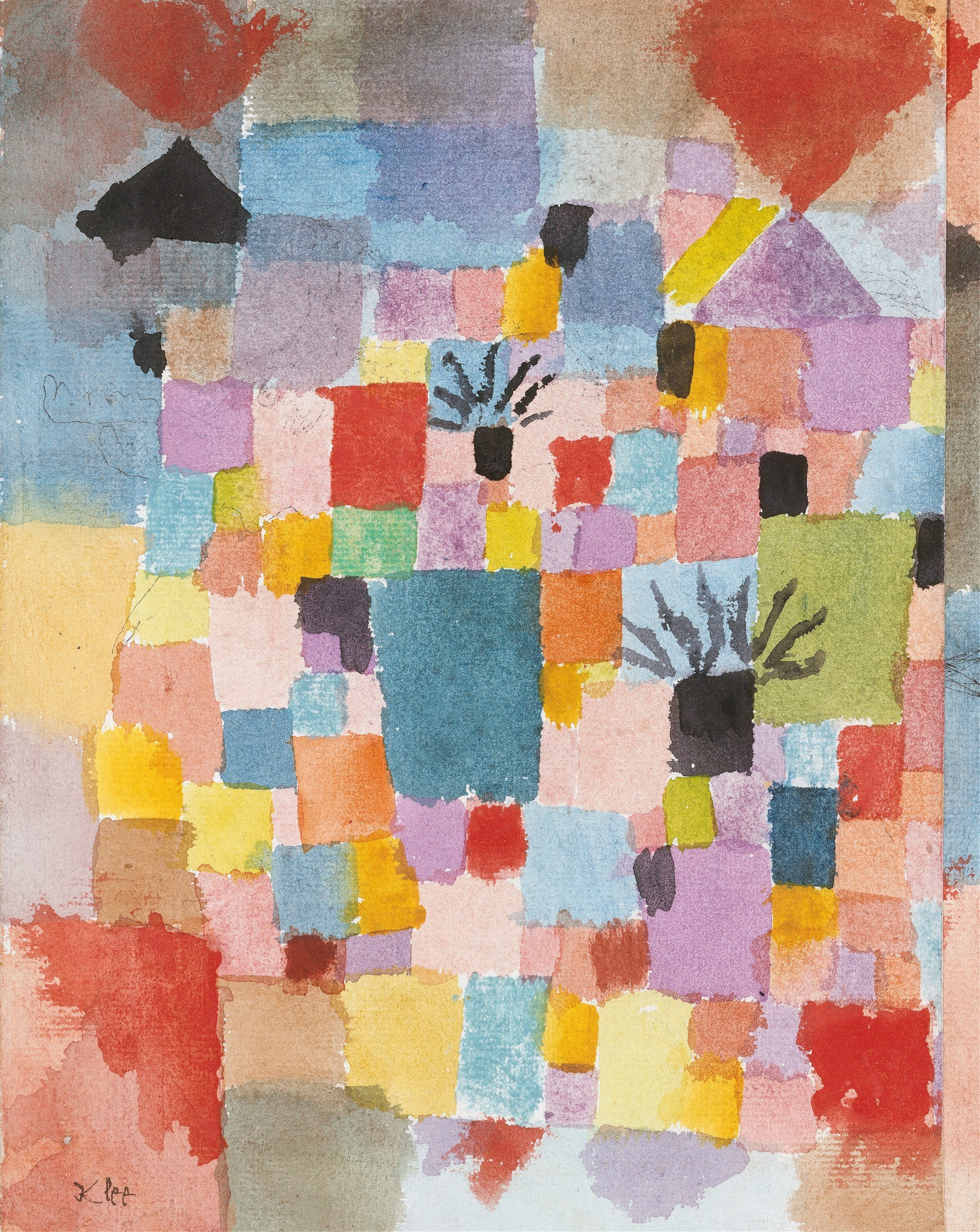 Paul Klee — Southern Gardens | Bauhaus Fine Art Print - 9ArtPrints