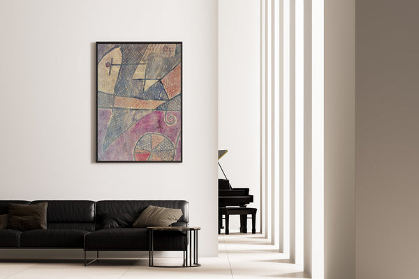 Paul Klee — Stricken City | Bauhaus Fine Art Print