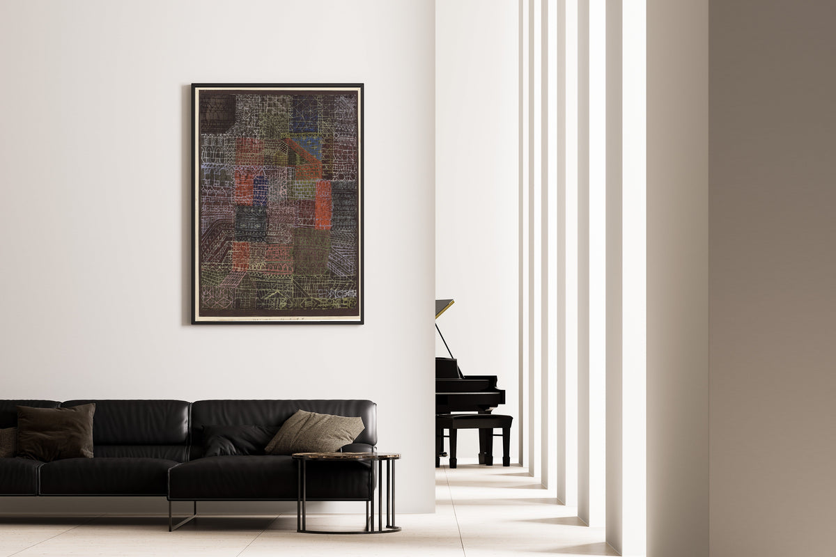 Paul Klee — Structural II | Bauhaus Fine Art Print - 9ArtPrints