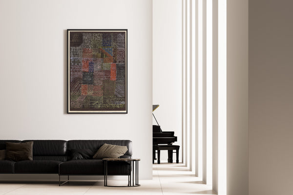 Paul Klee — Structural II | Bauhaus Fine Art Print