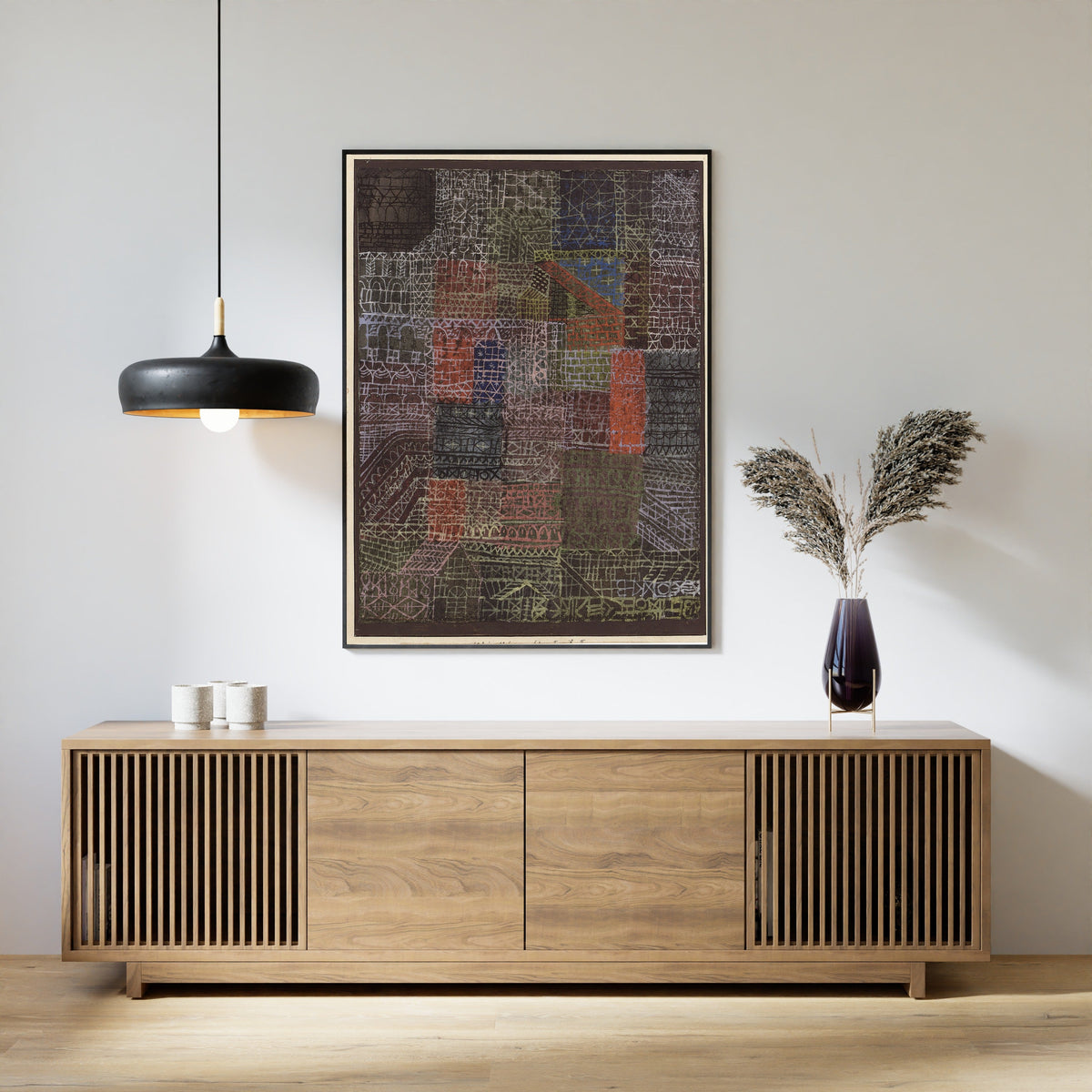 Paul Klee — Structural II | Bauhaus Fine Art Print - 9ArtPrints