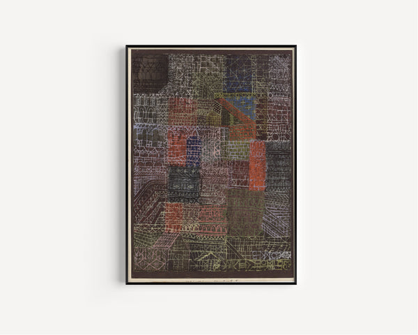 Paul Klee — Structural II | Bauhaus Fine Art Print