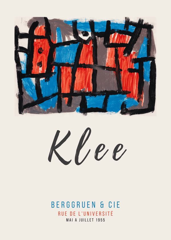Paul Klee — The Hour Before One Night | Lyrical Abstract Print