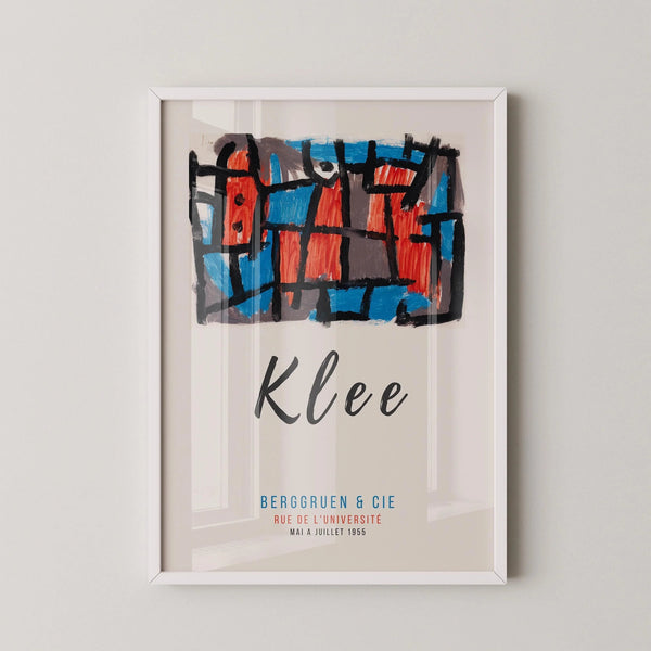 Paul Klee — The Hour Before One Night | Lyrical Abstract Print