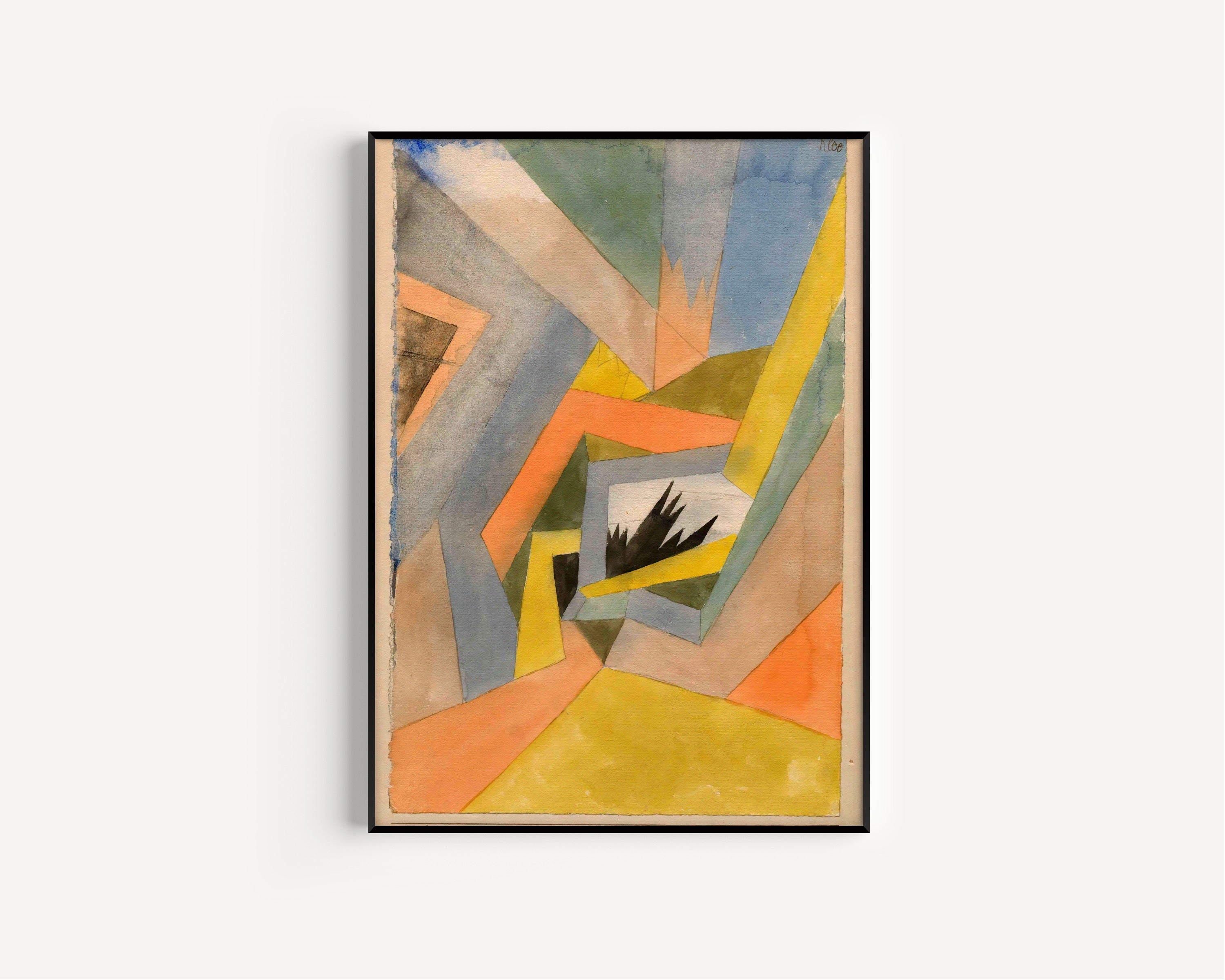 Paul Klee — The Idea of Firs | Bauhaus Fine Art Print - 9ArtPrints