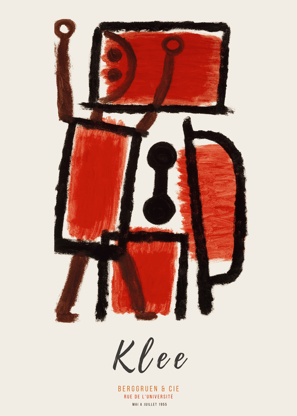 Paul Klee — The Locksmith | Bauhaus Abstract Art Print