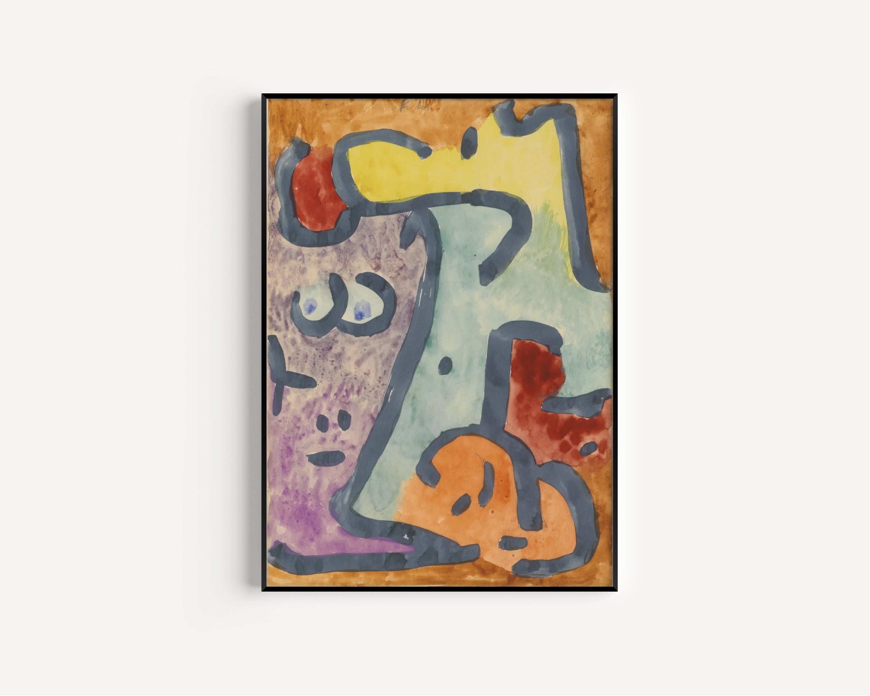 Paul Klee — The Shadowy One (Die Schattige) | Bauhaus Fine Art Print - 9ArtPrints