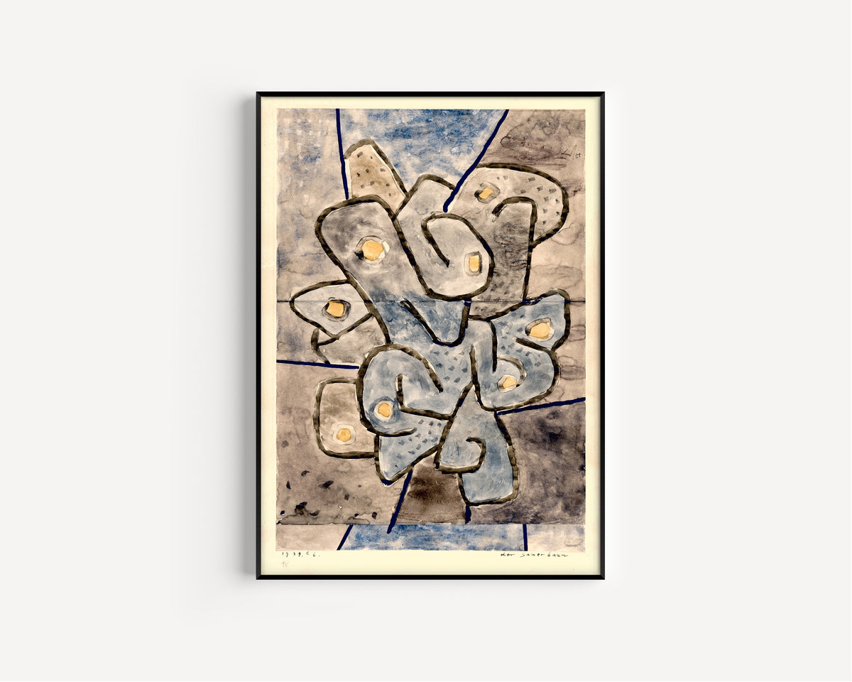 Paul Klee — The Sour Tree (Der Sauerbaum) | Bauhaus Fine Art Print - 9ArtPrints