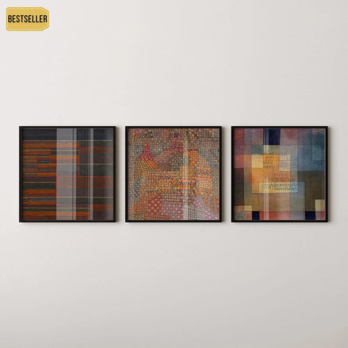 Paul Klee Trio: Fine Art Giclee Prints on Hahnemuhle Paper - 9ArtPrints