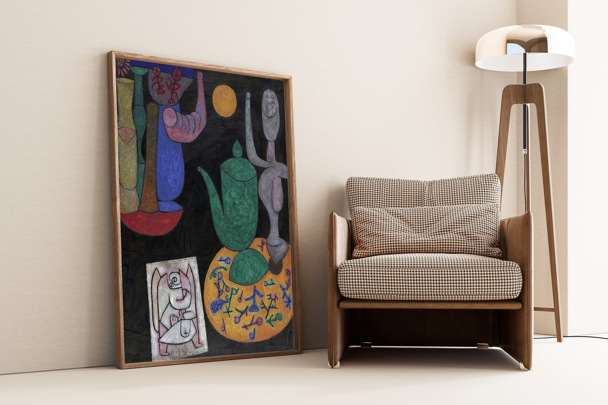 Paul Klee — Untitled (Last Still Life) | Bauhaus Fine Art Print - 9ArtPrints