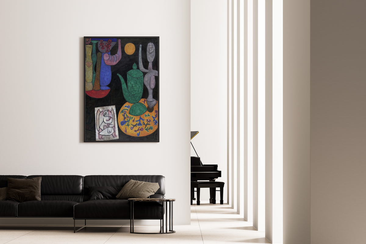 Paul Klee — Untitled (Last Still Life) | Bauhaus Fine Art Print - 9ArtPrints