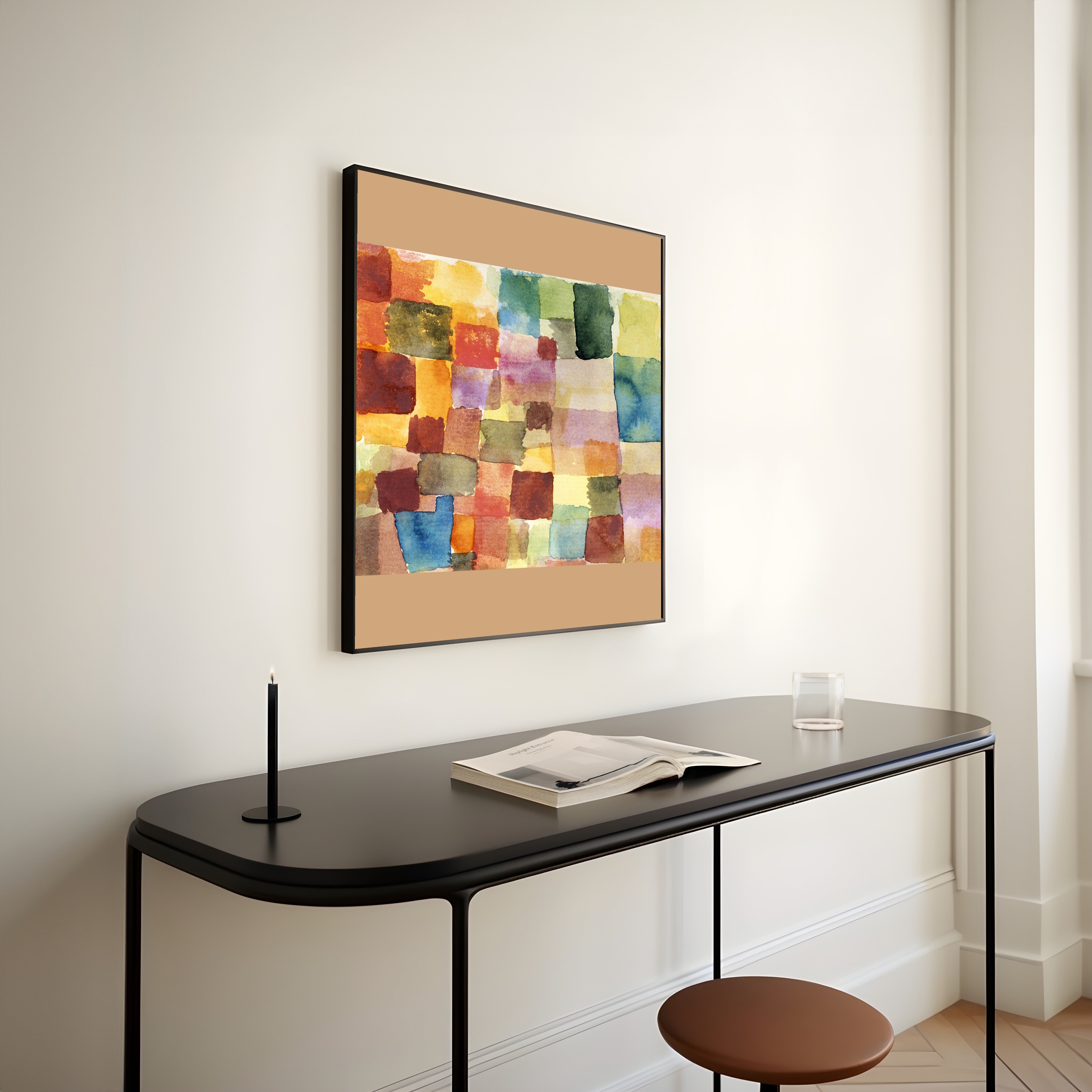 Paul Klee — Untitled (Watercolour Squares) | Bauhaus Fine Art Print - 9ArtPrints