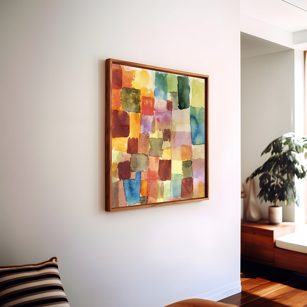 Paul Klee — Untitled (Watercolour Squares) | Bauhaus Fine Art Print - 9ArtPrints
