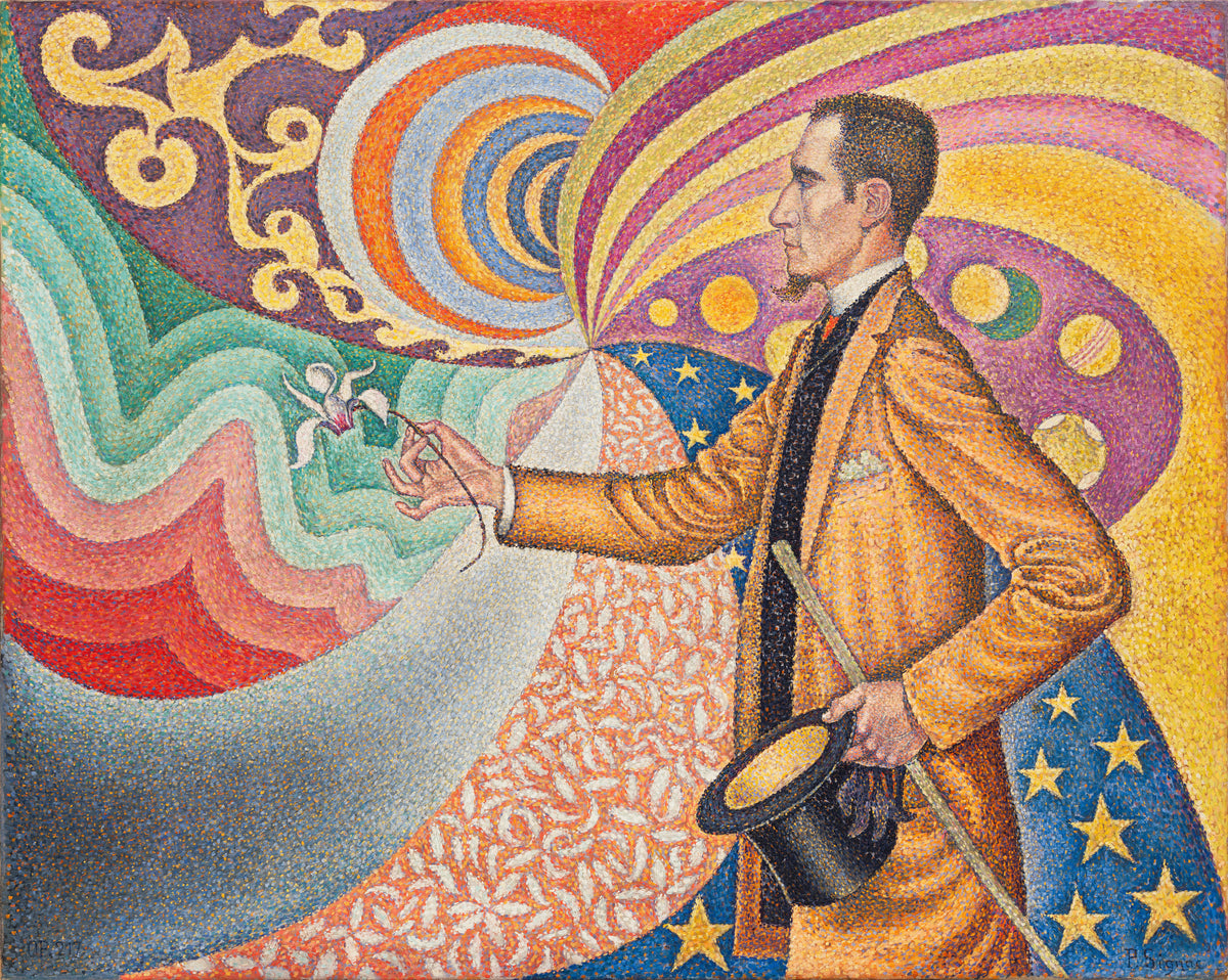 Paul Signac — Portrait de Felix Feneon | Fine Art Print