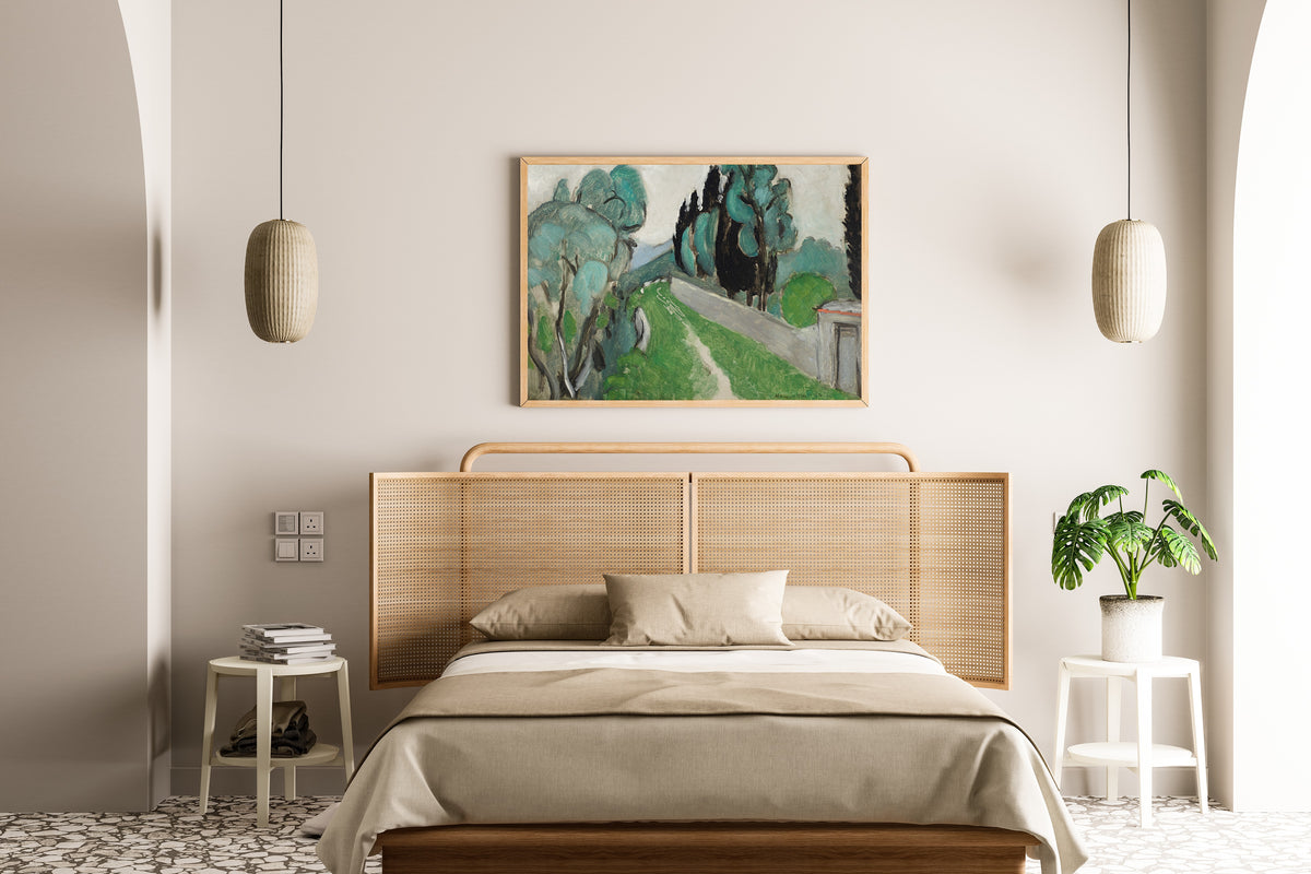Henri Matisse — Landscape with Cypresses and Olive Trees near Nice | Fine Art Print