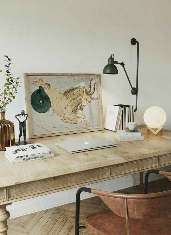 Sidney Hall — Capricorn | Vintage Celestial Star Chart Print