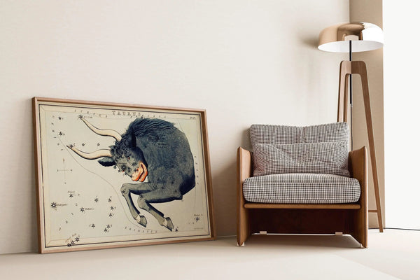 Sidney Hall — Taurus | Vintage Celestial Star Chart Print