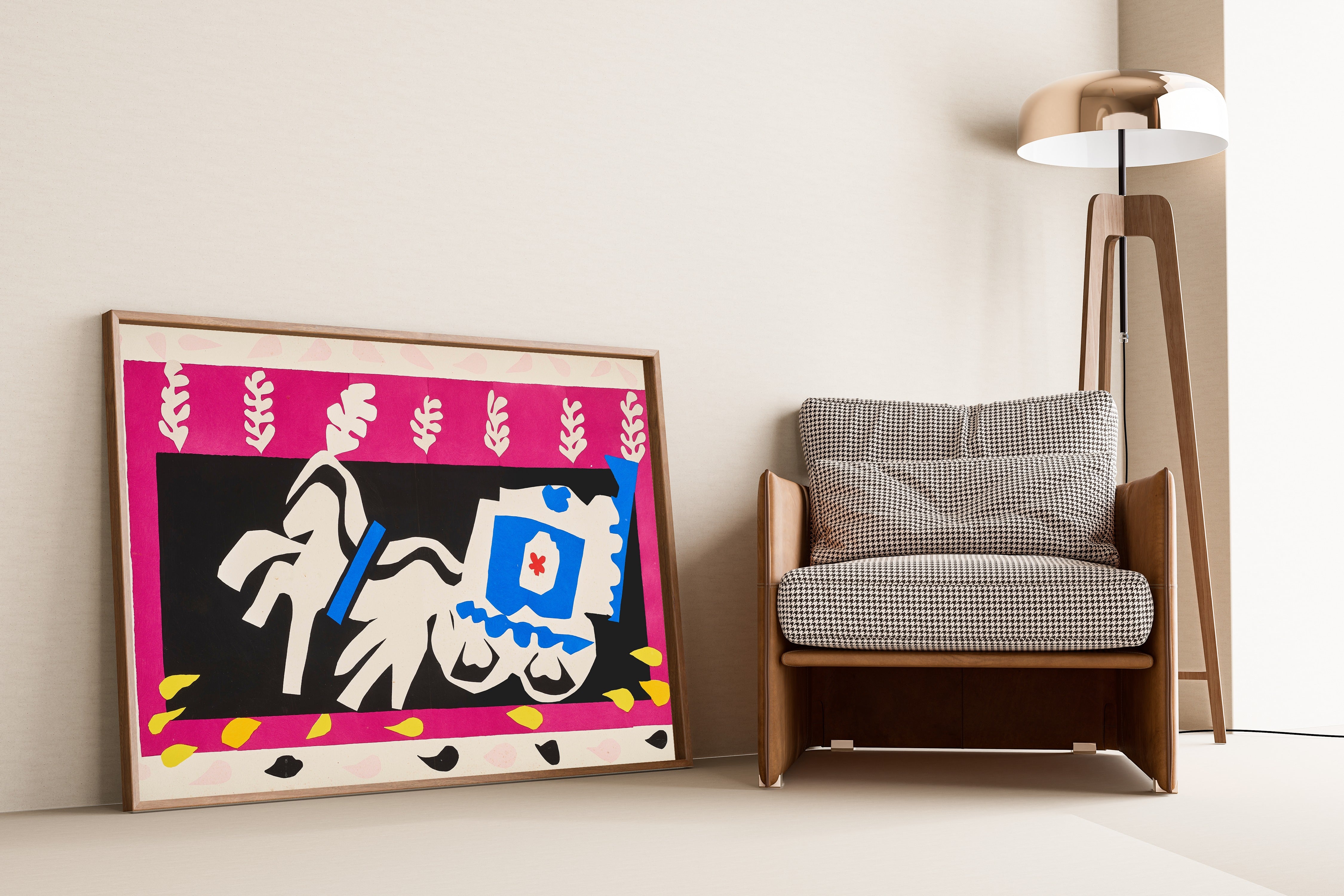 Henri Matisse — Pierrot's Funeral | Papiers Découpés Fine Art Print
