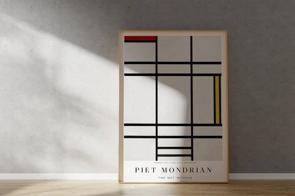 Piet Mondrian — Composition (1936) | Neoplasticism Fine Art Print