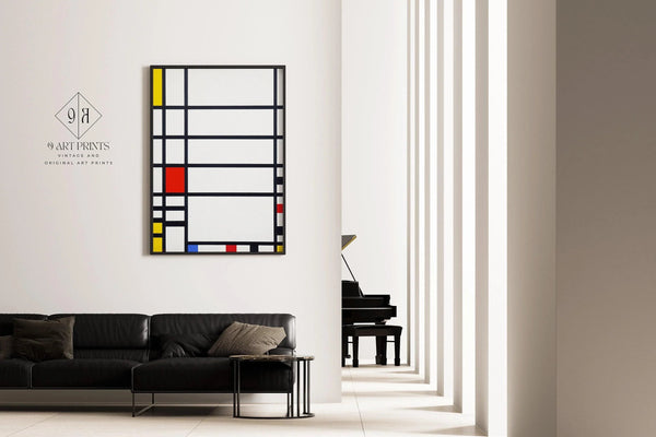 Piet Mondrian — Trafalgar Square | Neoplasticism Fine Art Print