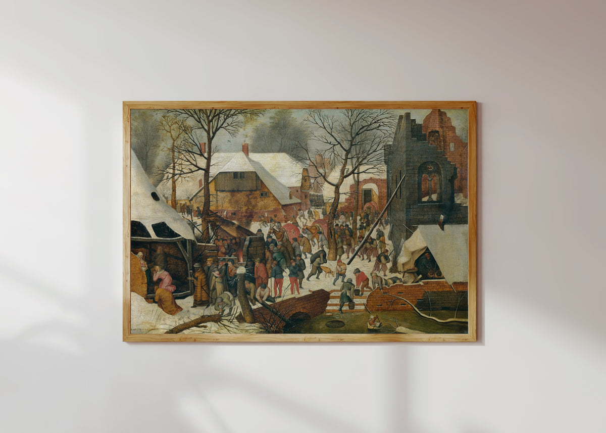 Pieter Brueghel the Younger — The Adoration of the Magi in the Snow | Christmas Art Print