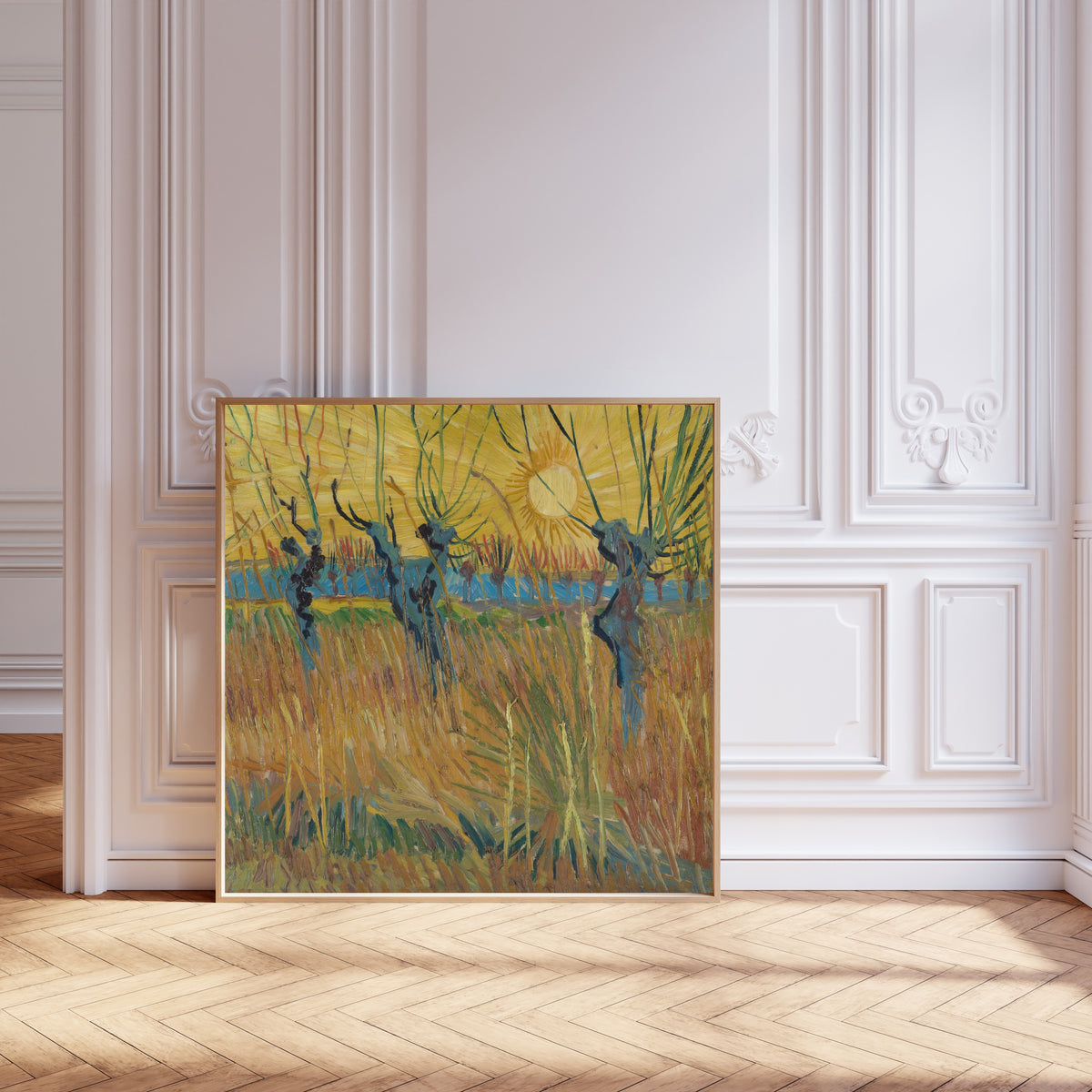Vincent van Gogh — Pollard Willows at Sunset | Fine Art Print