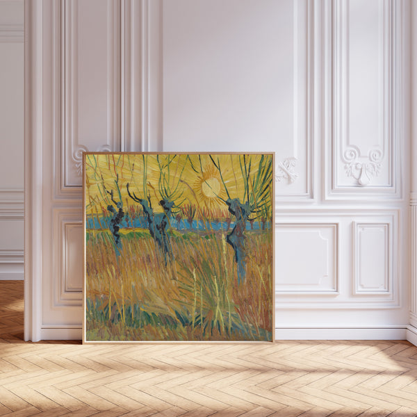 Vincent van Gogh — Pollard Willows at Sunset | Fine Art Print