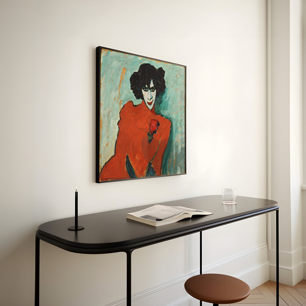 Alexej von Jawlensky — Portrait of the Dancer Alexander Sakharov | Expressionist Fine Art Print