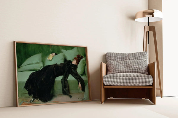 Ramon Casas — Decadent Young Woman | Fine Art Print