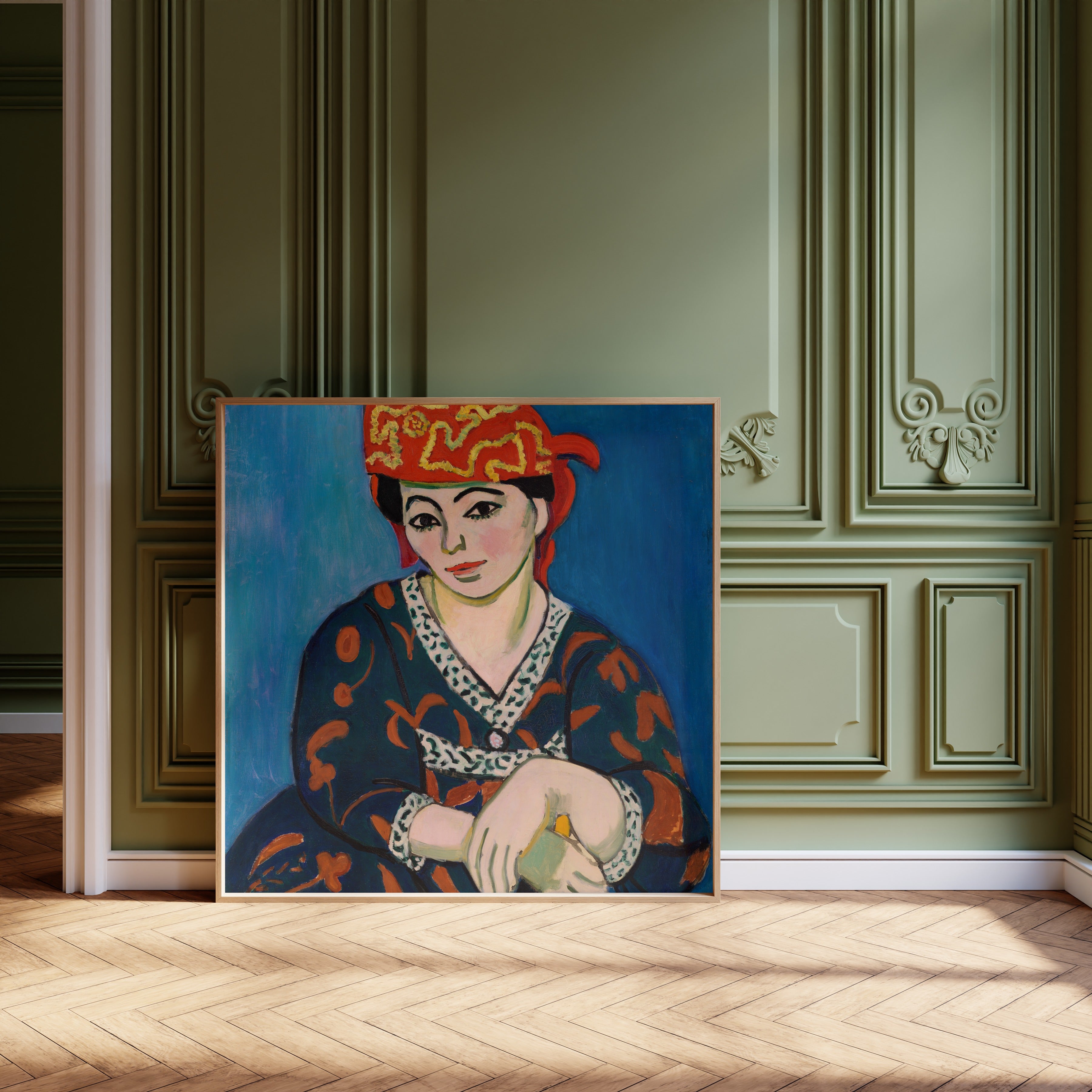 Henri Matisse — Red Madras Headdress (Le Madras rouge) | Fine Art Print