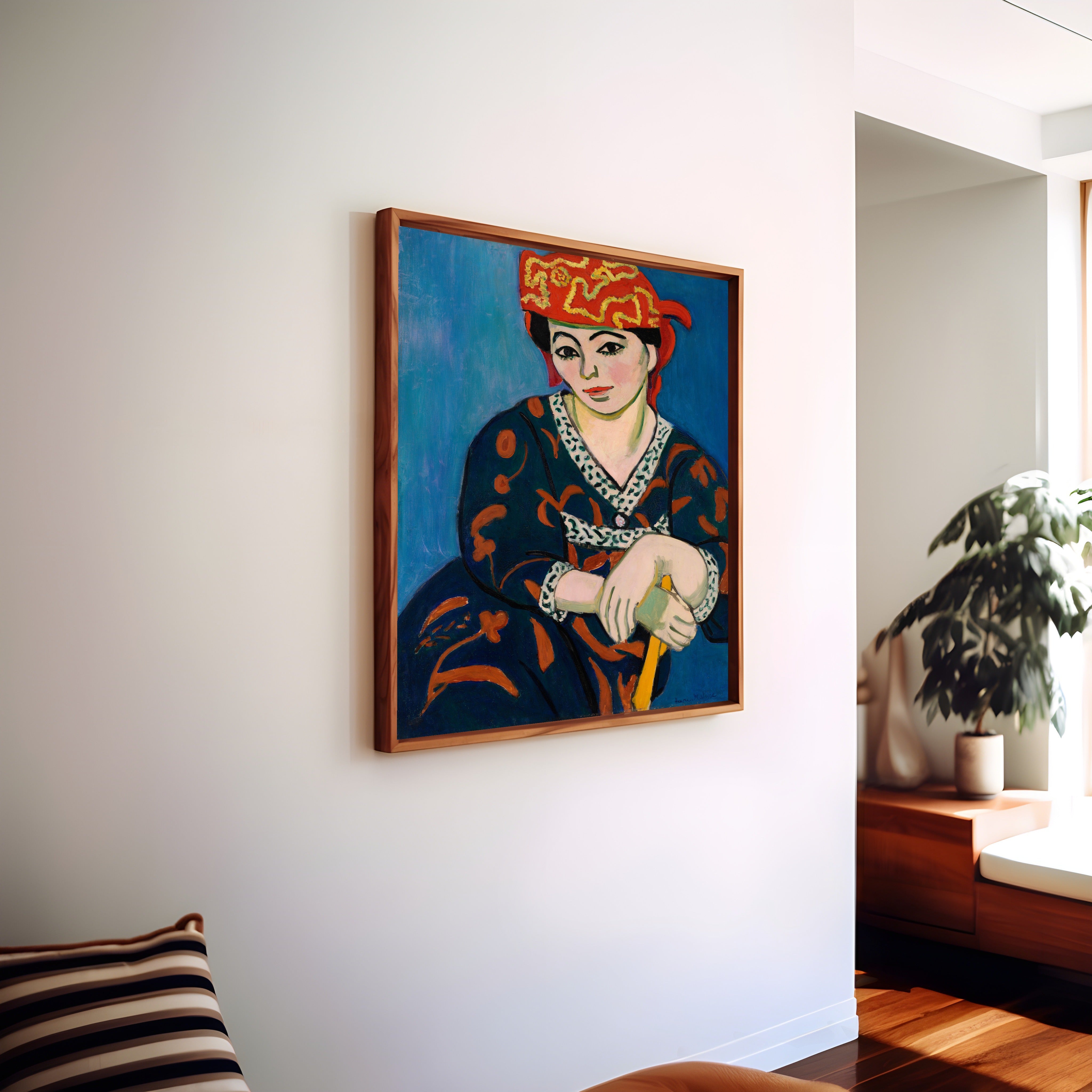 Henri Matisse — Red Madras Headdress (Le Madras rouge) | Fine Art Print