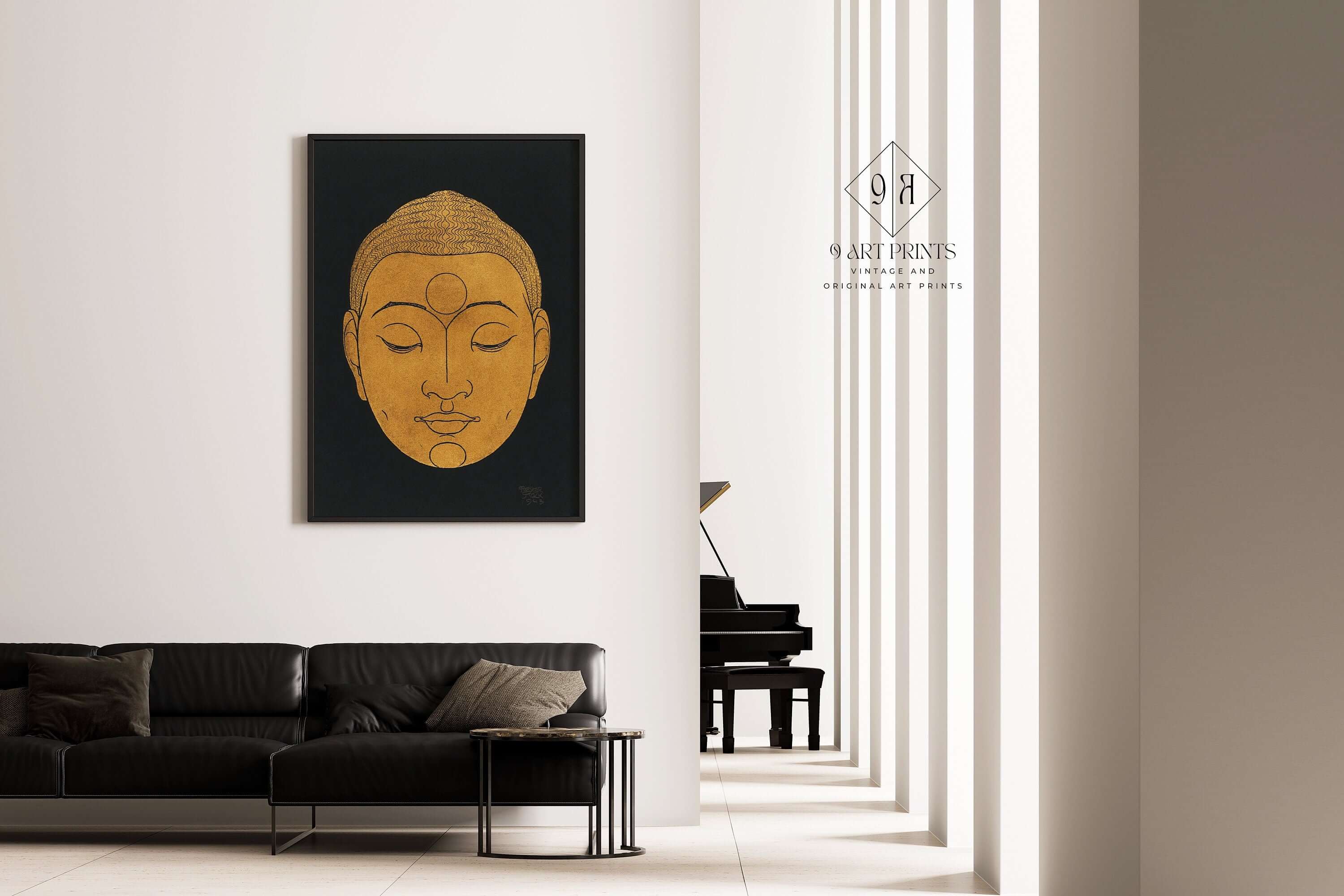 Reijer Stolk - Head of Buddha (available framed or unframed) - 9ArtPrints