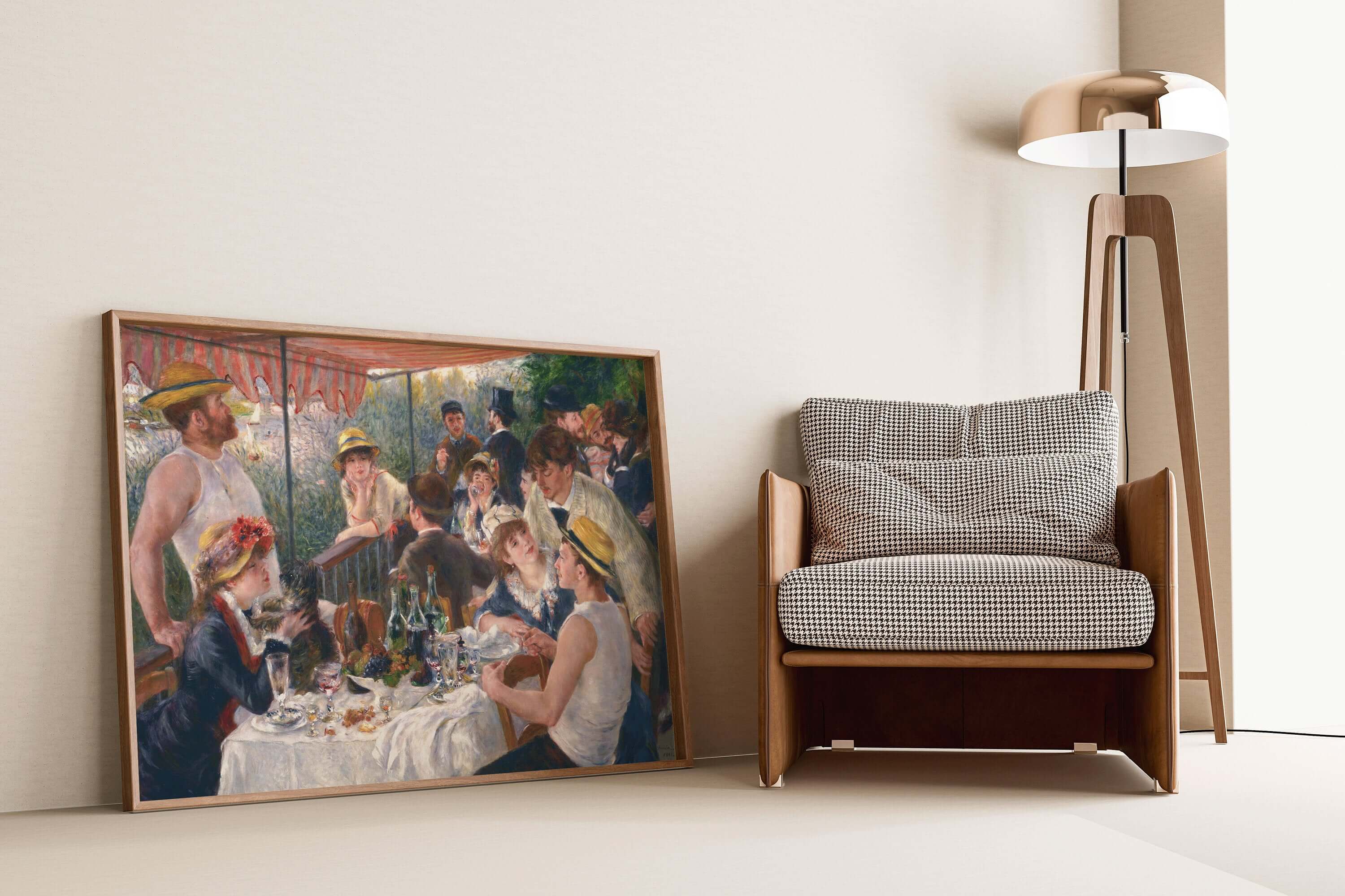 Renoir - The Boating Party | Famous Impressionist Art (available framed or unframed) - 9ArtPrints