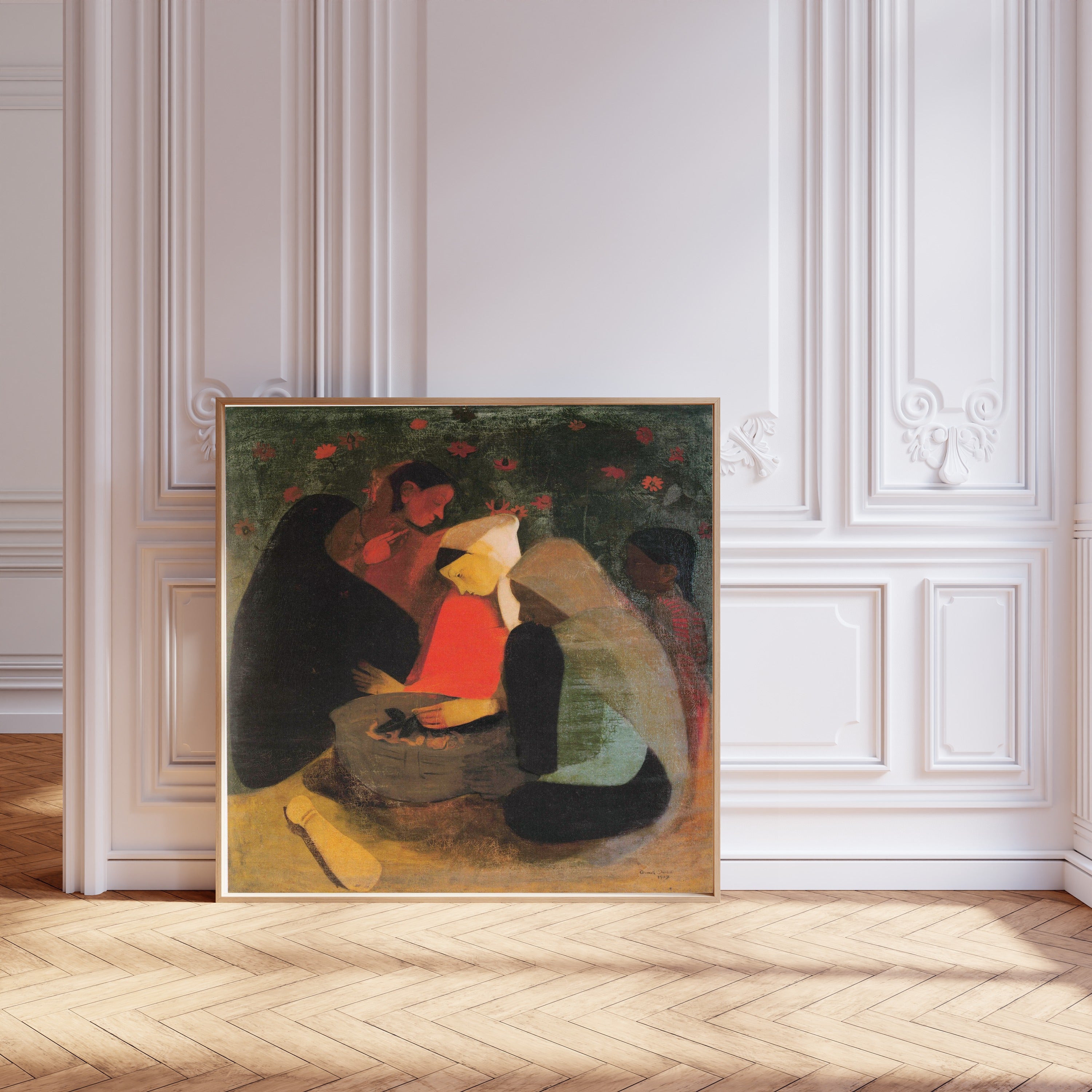 Amrita Sher-Gil — Resting | Fine Art Giclée Print