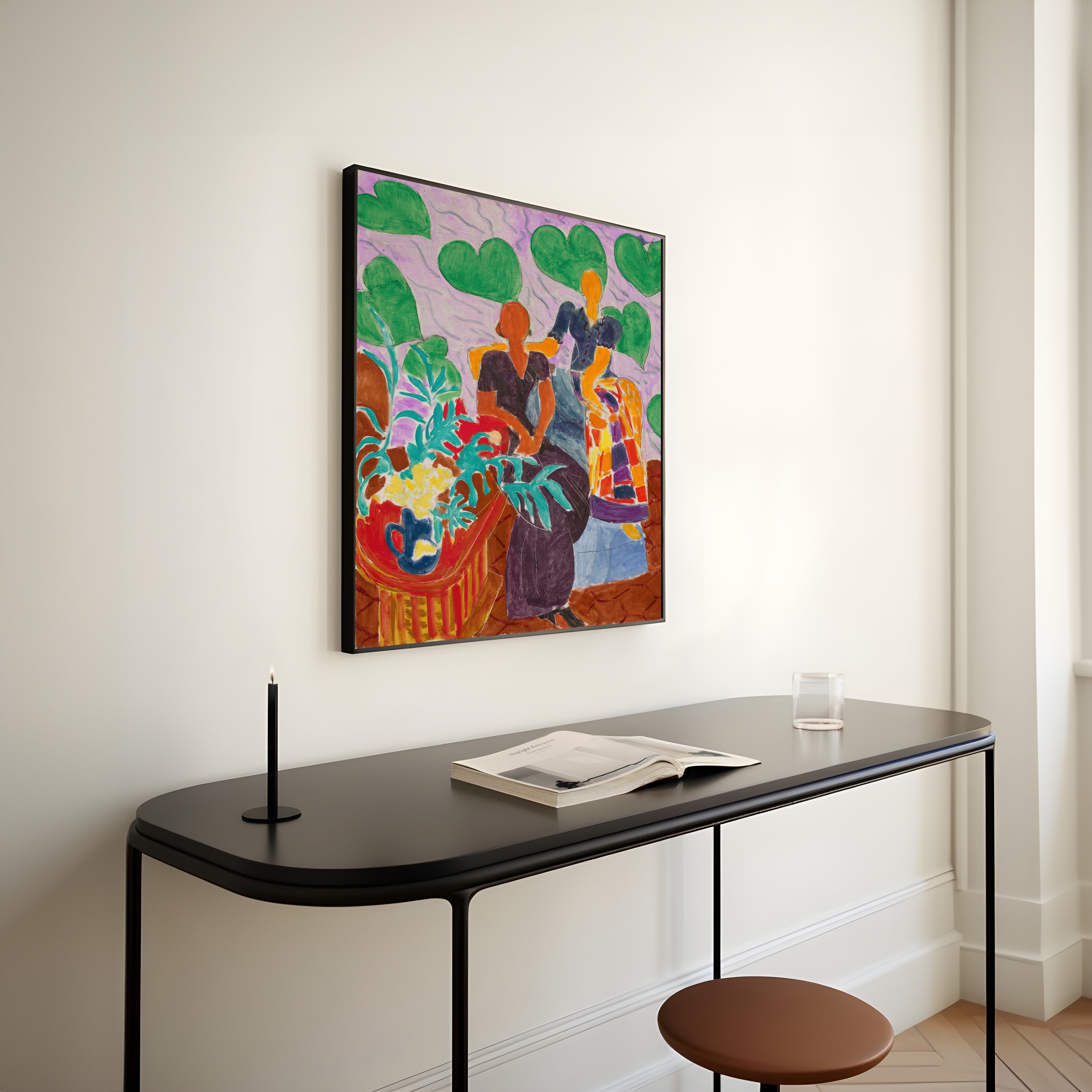 Henri Matisse — Black Dress and Violet Dress | Fine Art Print