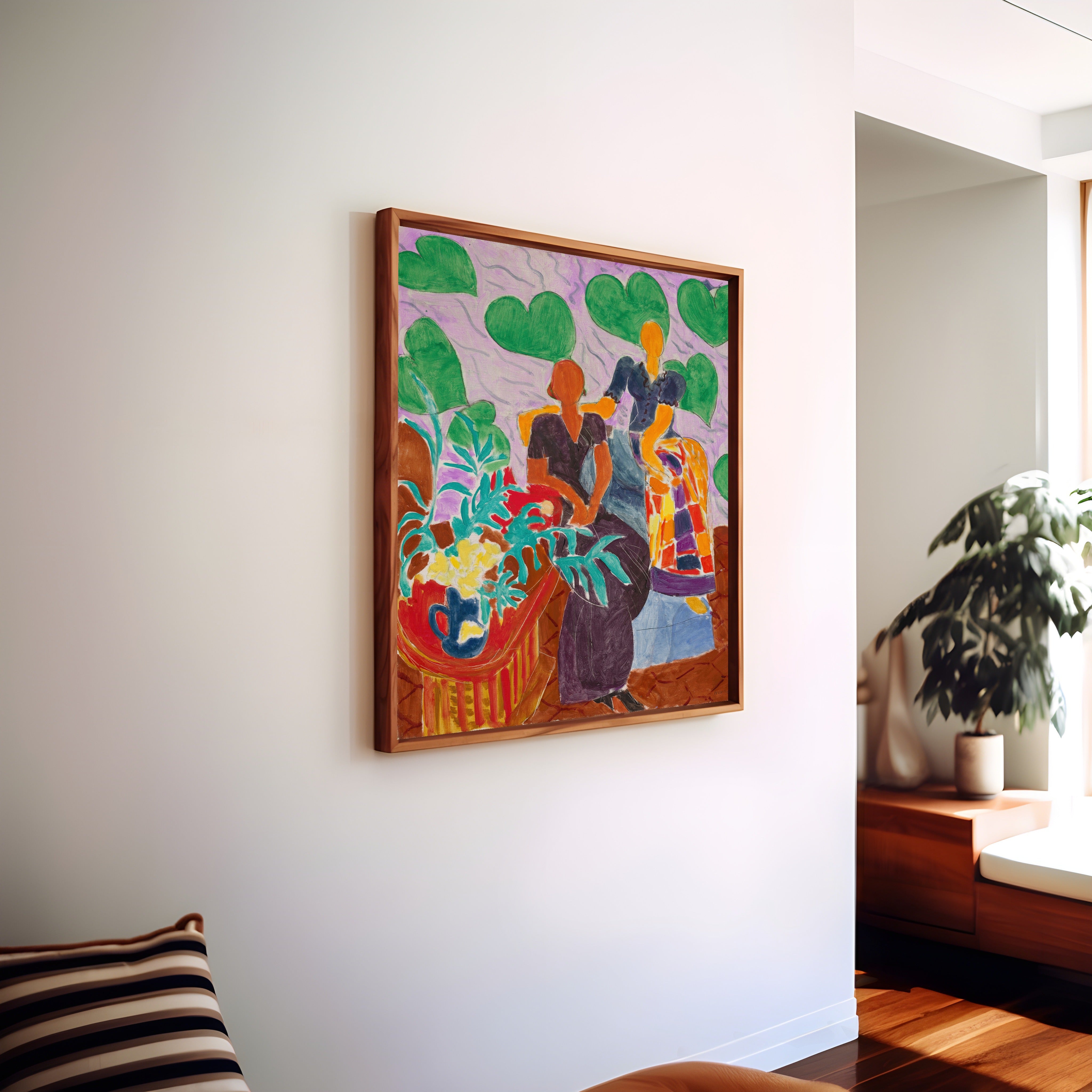 Henri Matisse — Black Dress and Violet Dress | Fine Art Print