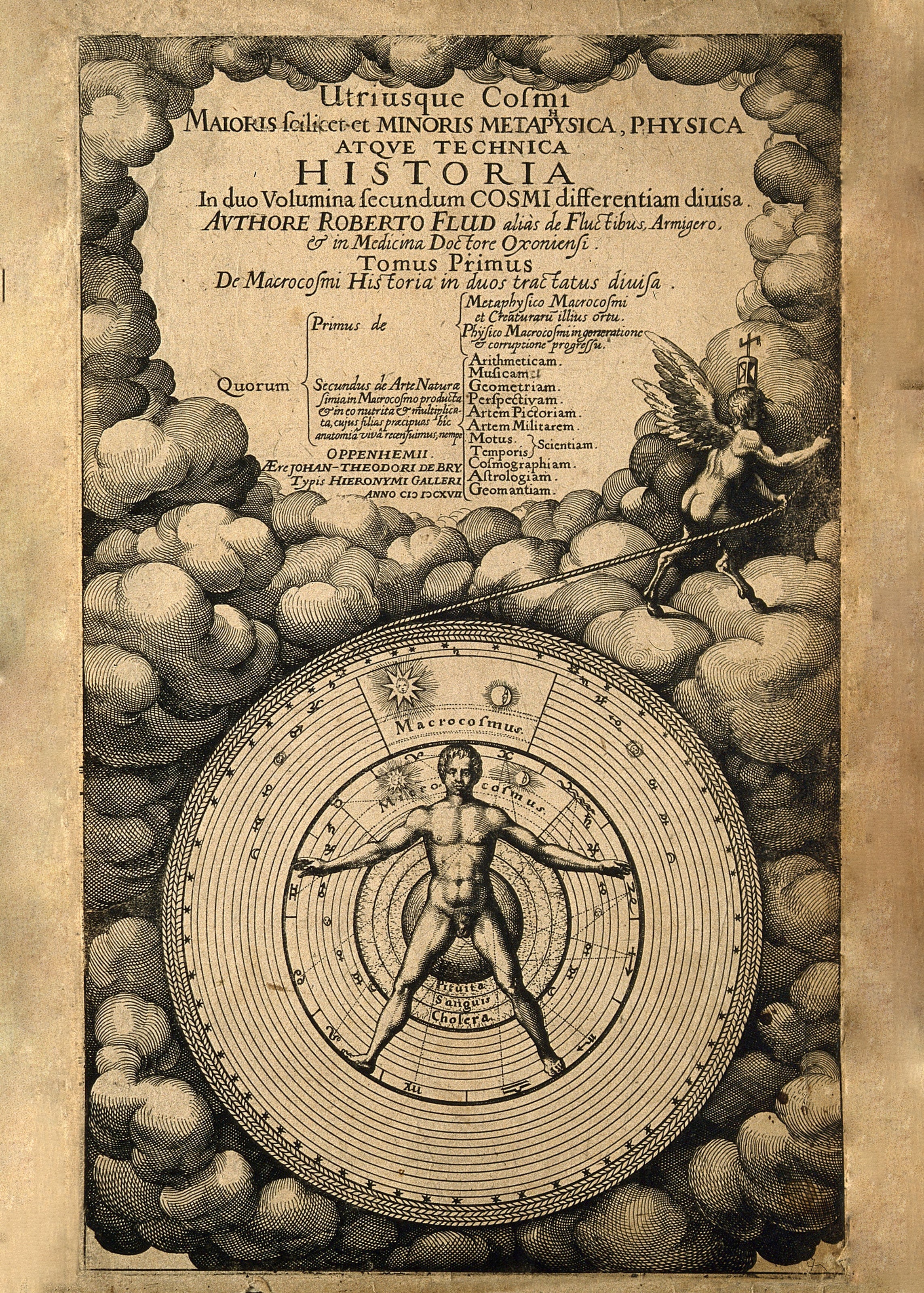 Robert Fludd — The Microcosm and the Macrocosm | Fine Art Giclée Print - 9ArtPrints