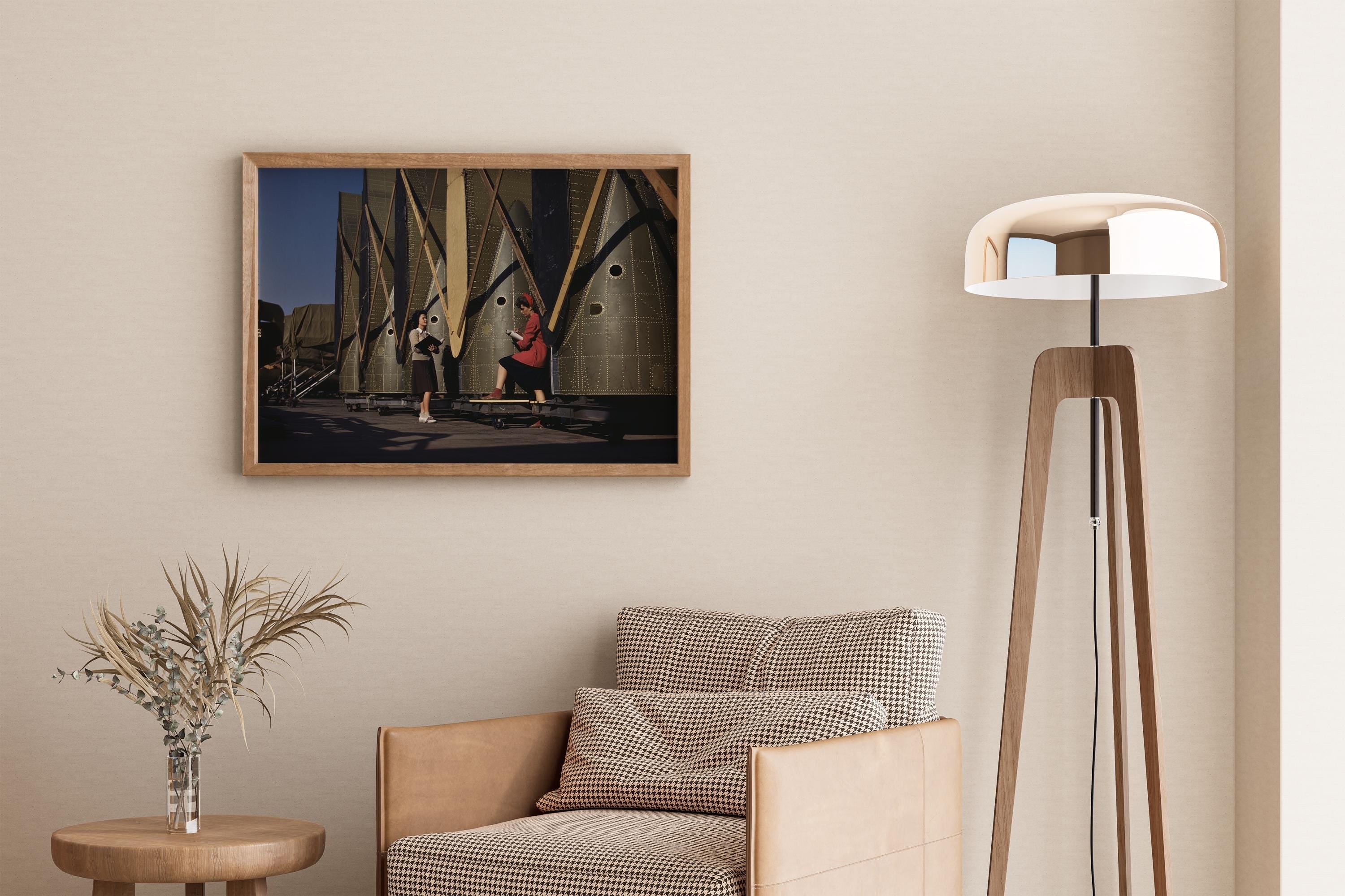 Rocket Inspectors : Color Vintage Photograph - 9ArtPrints