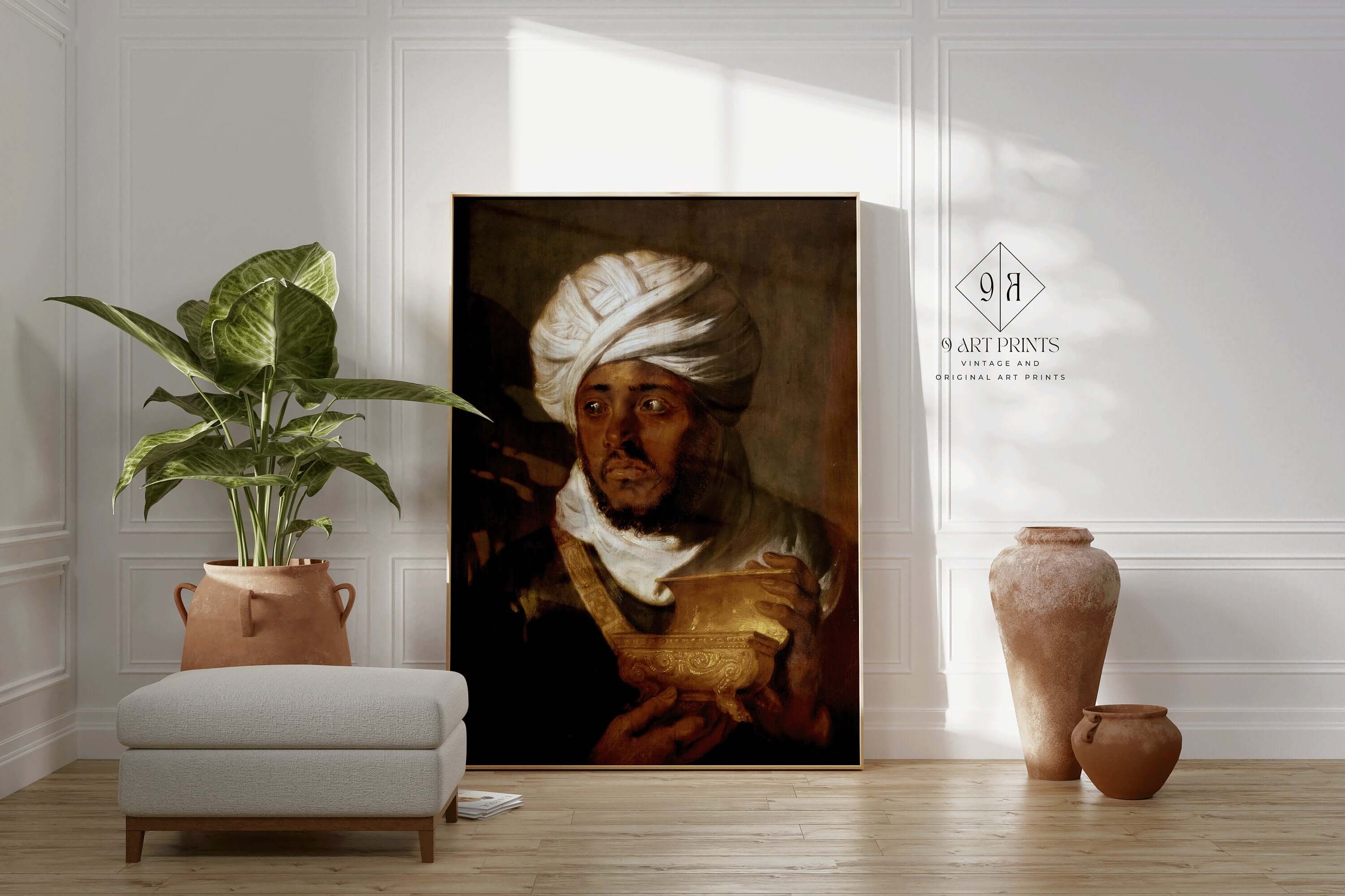 Rubens - The Moorish King | Famous Orientalist Art (available framed or unframed) - 9ArtPrints