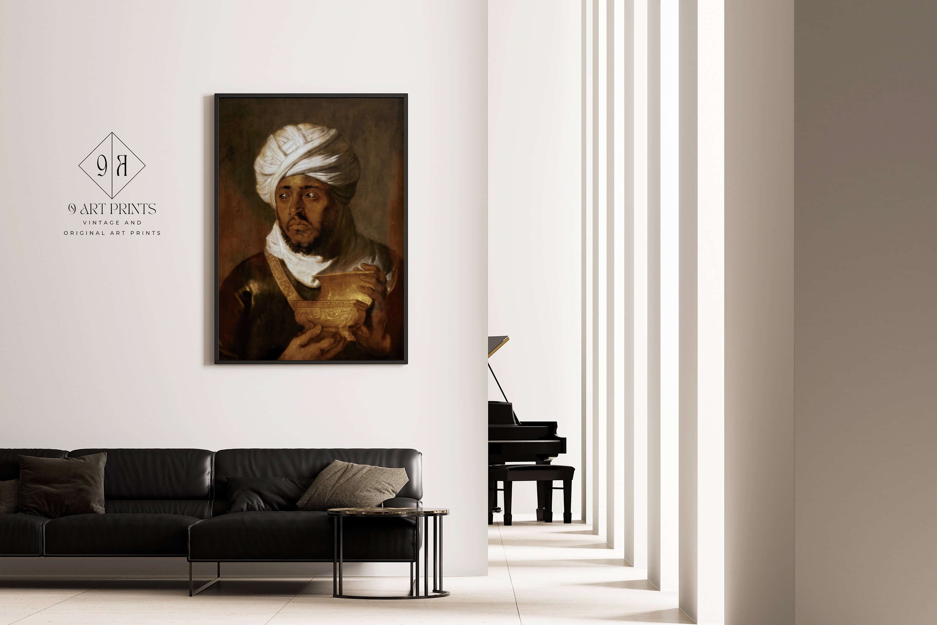 Rubens - The Moorish King | Famous Orientalist Art (available framed or unframed) - 9ArtPrints