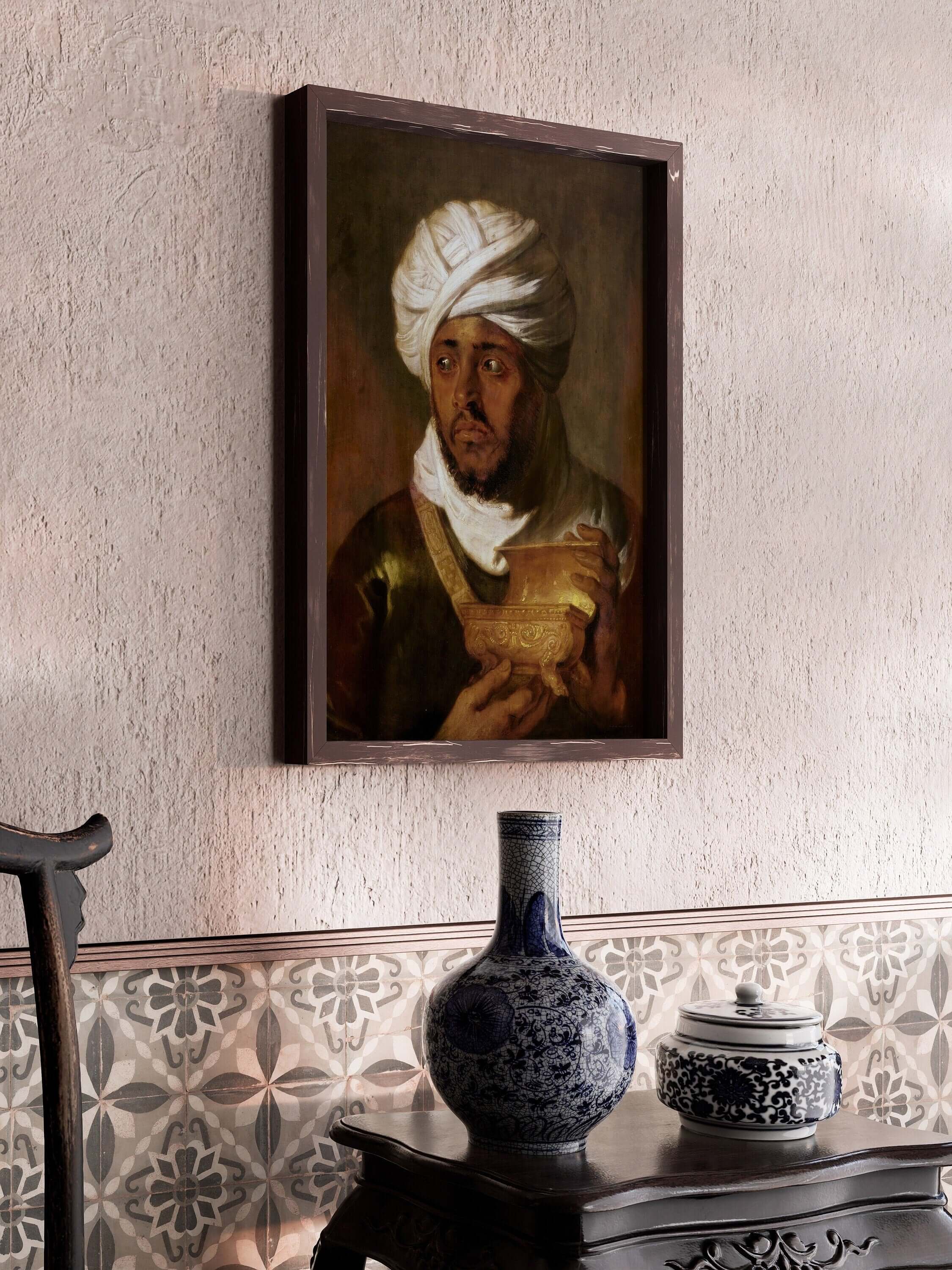 Rubens - The Moorish King | Famous Orientalist Art (available framed or unframed) - 9ArtPrints