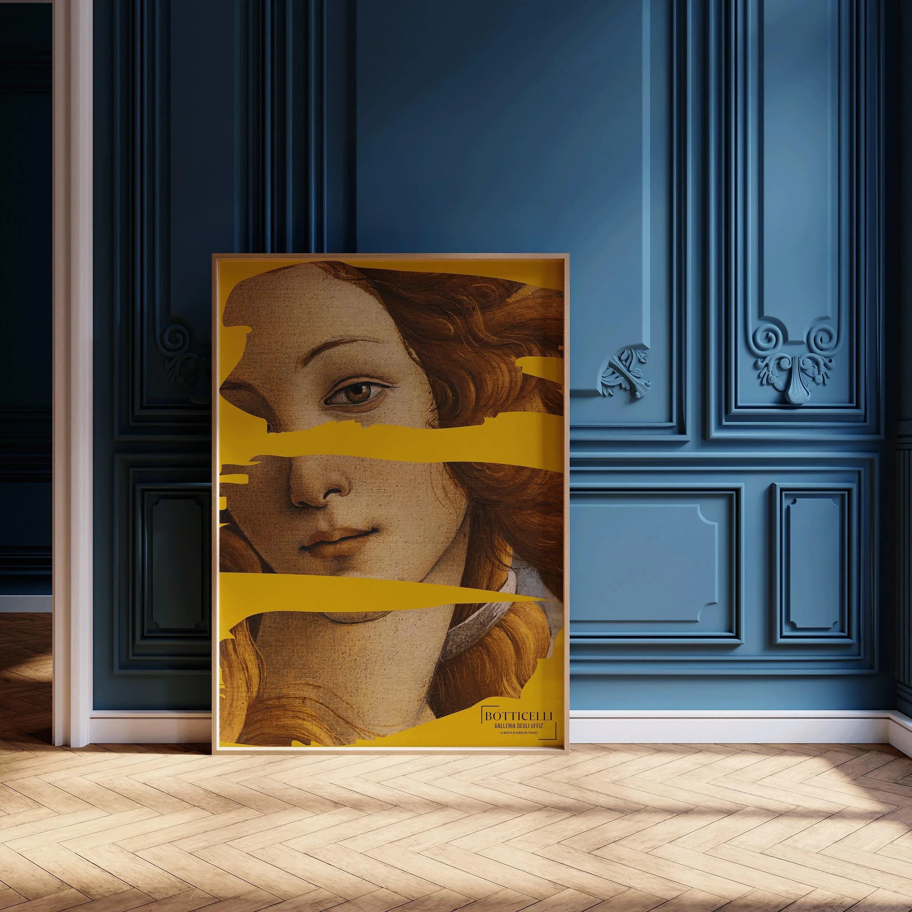 Sandro Botticelli - Birth of Venus (detail) Poster (available handframed or unframed) - 9ArtPrints
