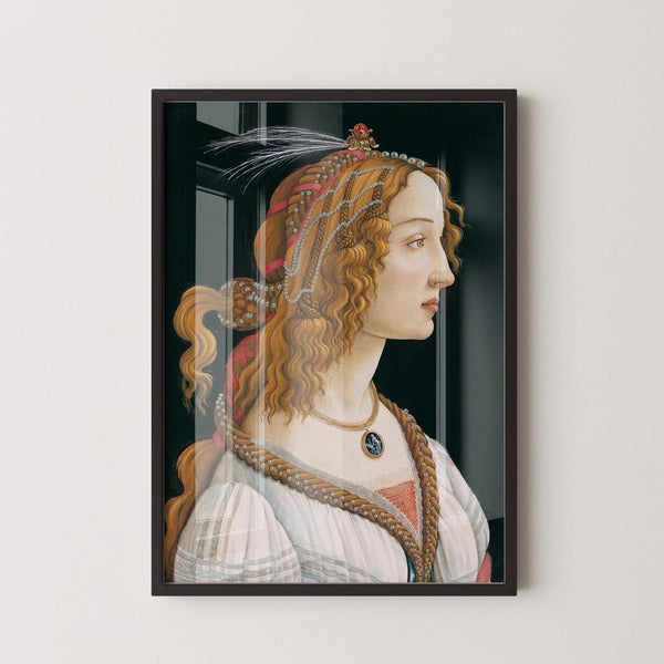 Sandro Botticelli — Idealized Portrait of a Lady | Fine Art Print