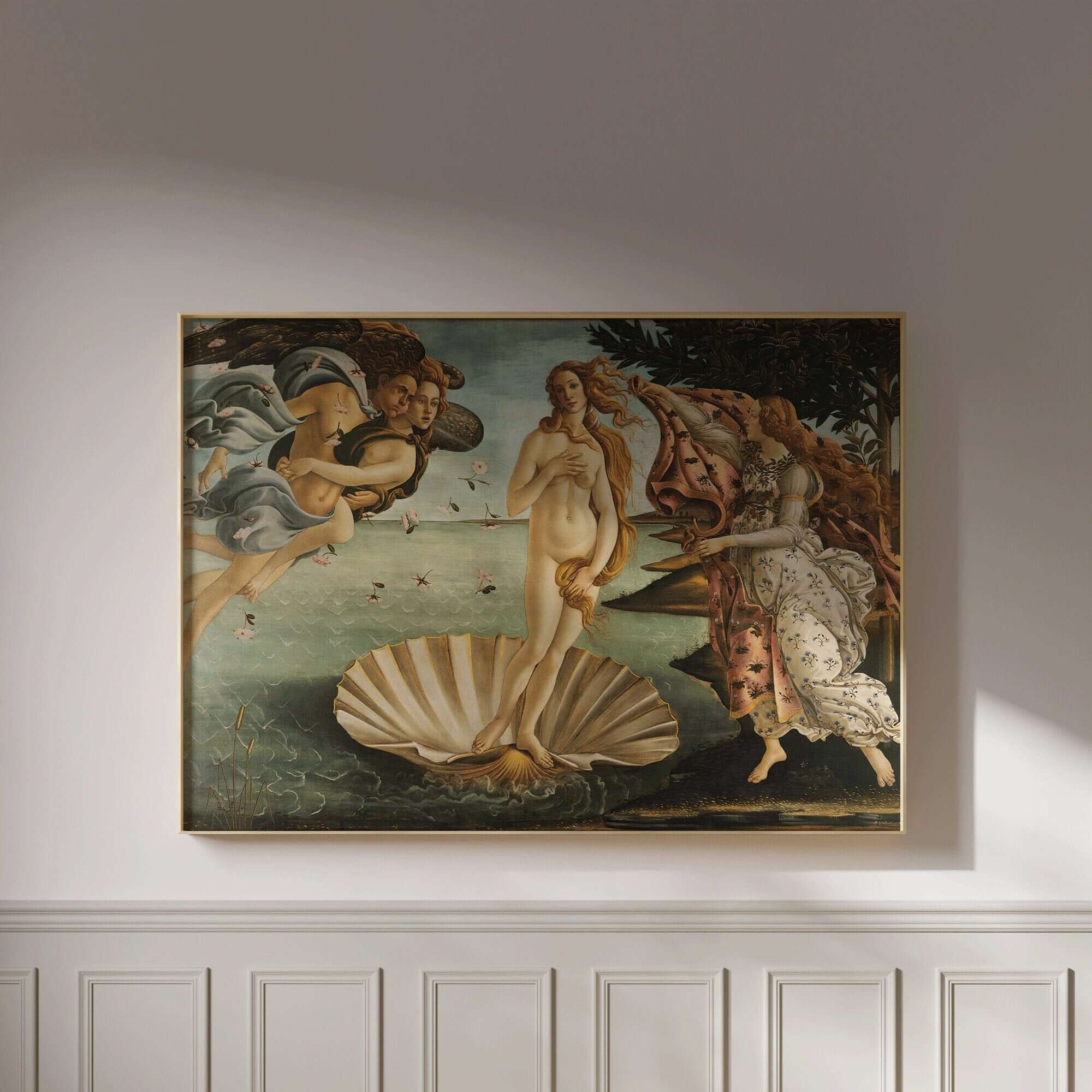 Sandro Botticelli - The Birth of Venus | Famous Renaissance Art (available framed or unframed) - 9ArtPrints