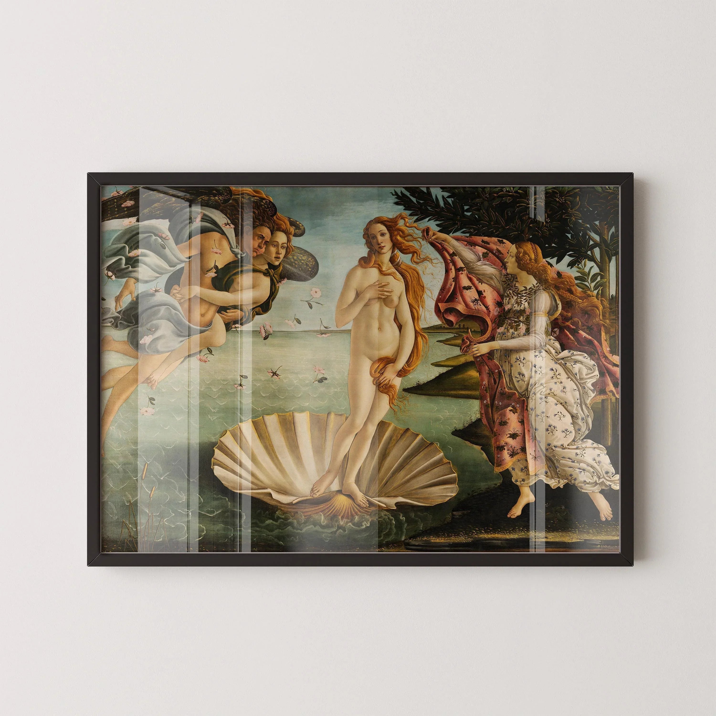 Sandro Botticelli - The Birth of Venus | Famous Renaissance Art (available handframed or unframed) - 9ArtPrints