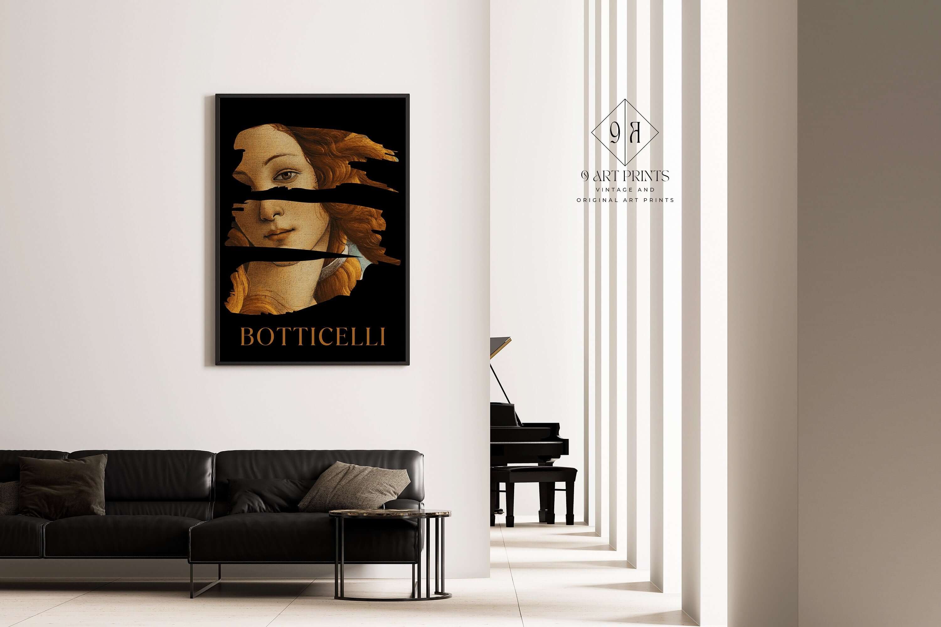 Sandro Botticelli - Venus Poster | Famous Art Print Poster (available framed or unframed) - 9ArtPrints