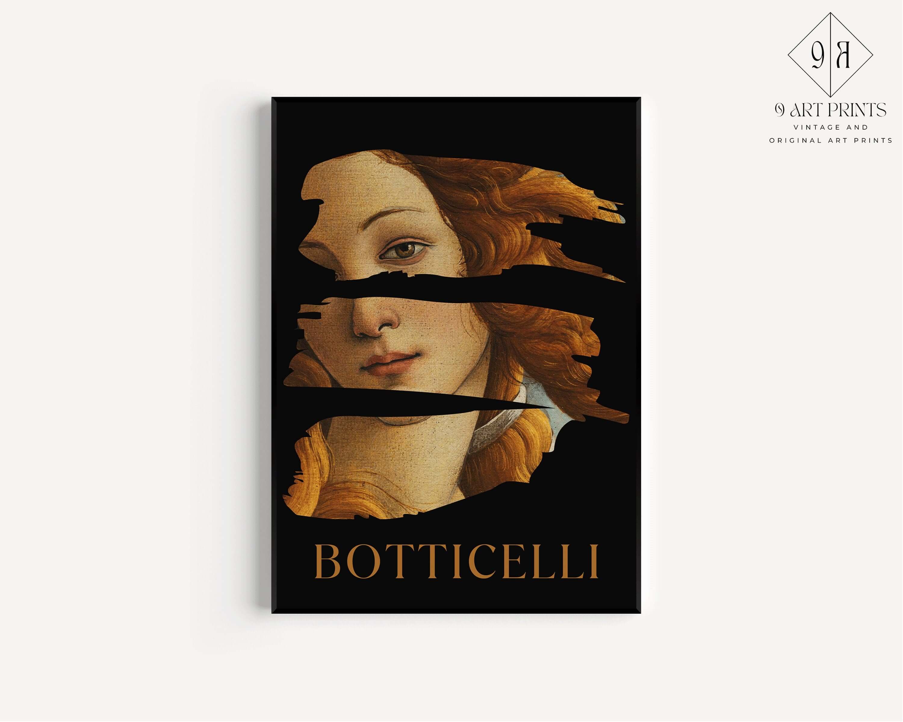 Sandro Botticelli - Venus Poster | Famous Art Print Poster (available framed or unframed) - 9ArtPrints