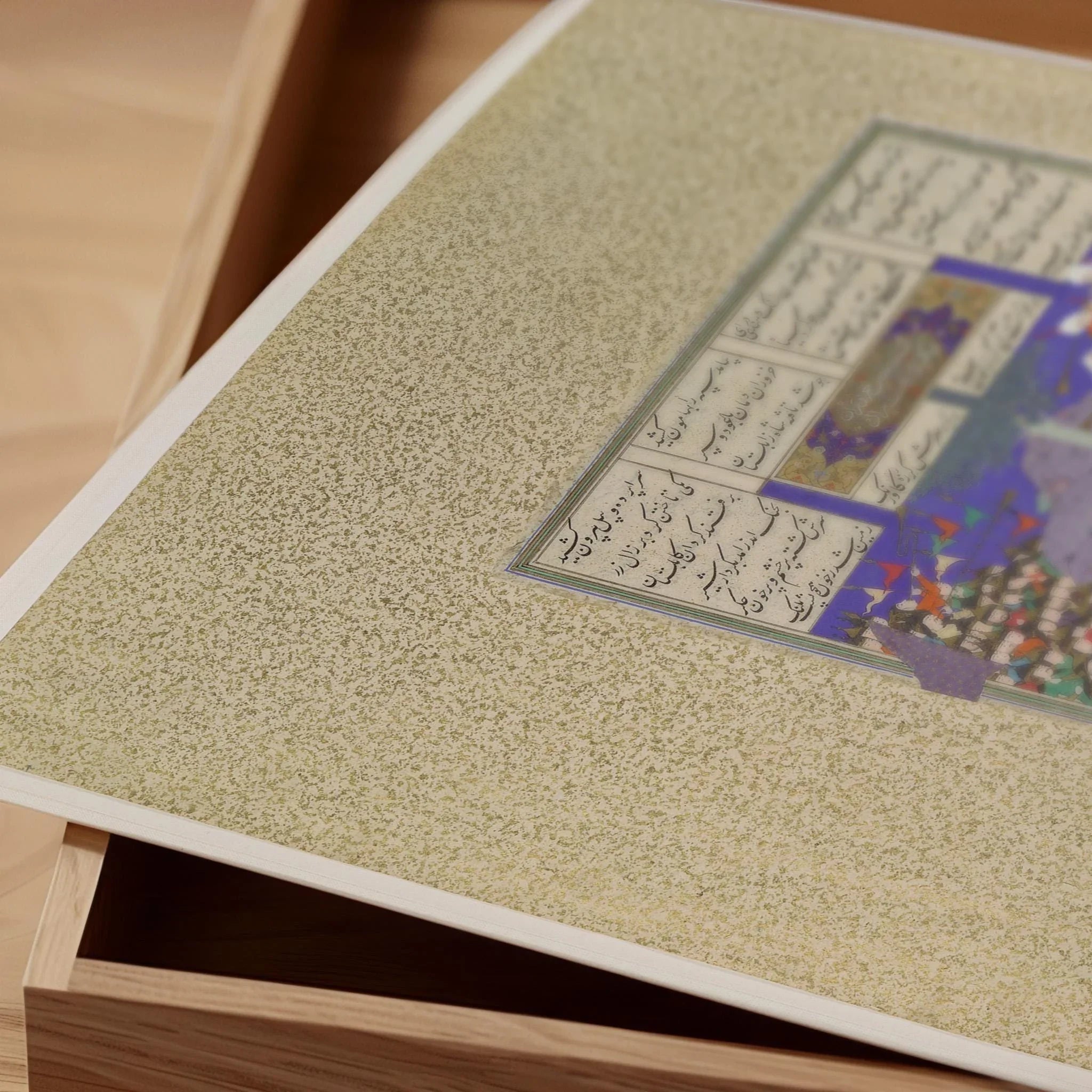 Shahnameh Art Print: Persian Miniature, Zal Slays Khazarvan (Framed & Unframed Available) - 9ArtPrints