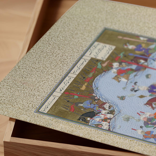 Shahnameh — Bahram Gur | Persian Miniature Art Print